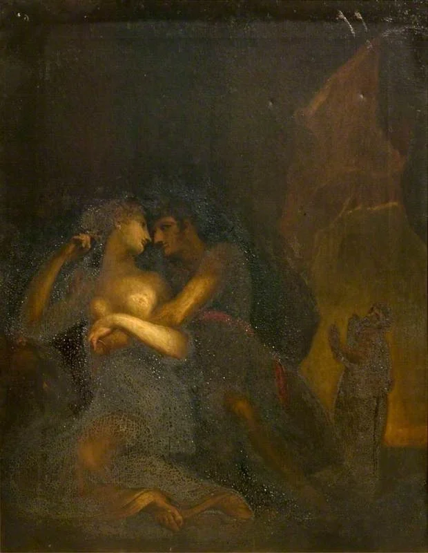 Courtship, detail