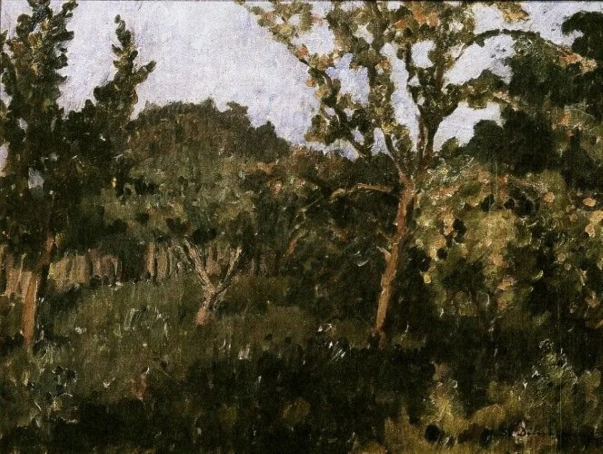 În livadă, detail