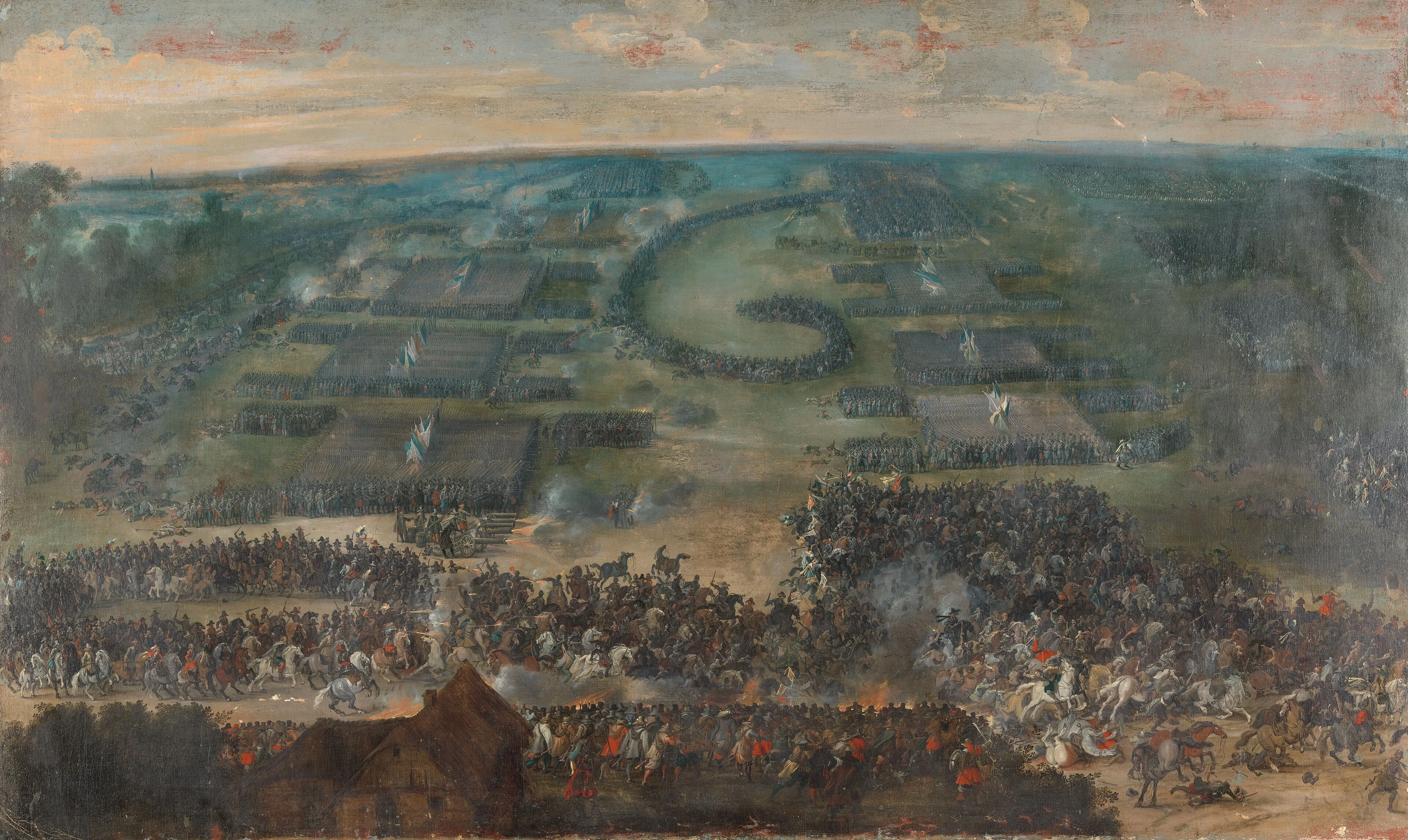 The Battle of Fleurus, 1622, detail