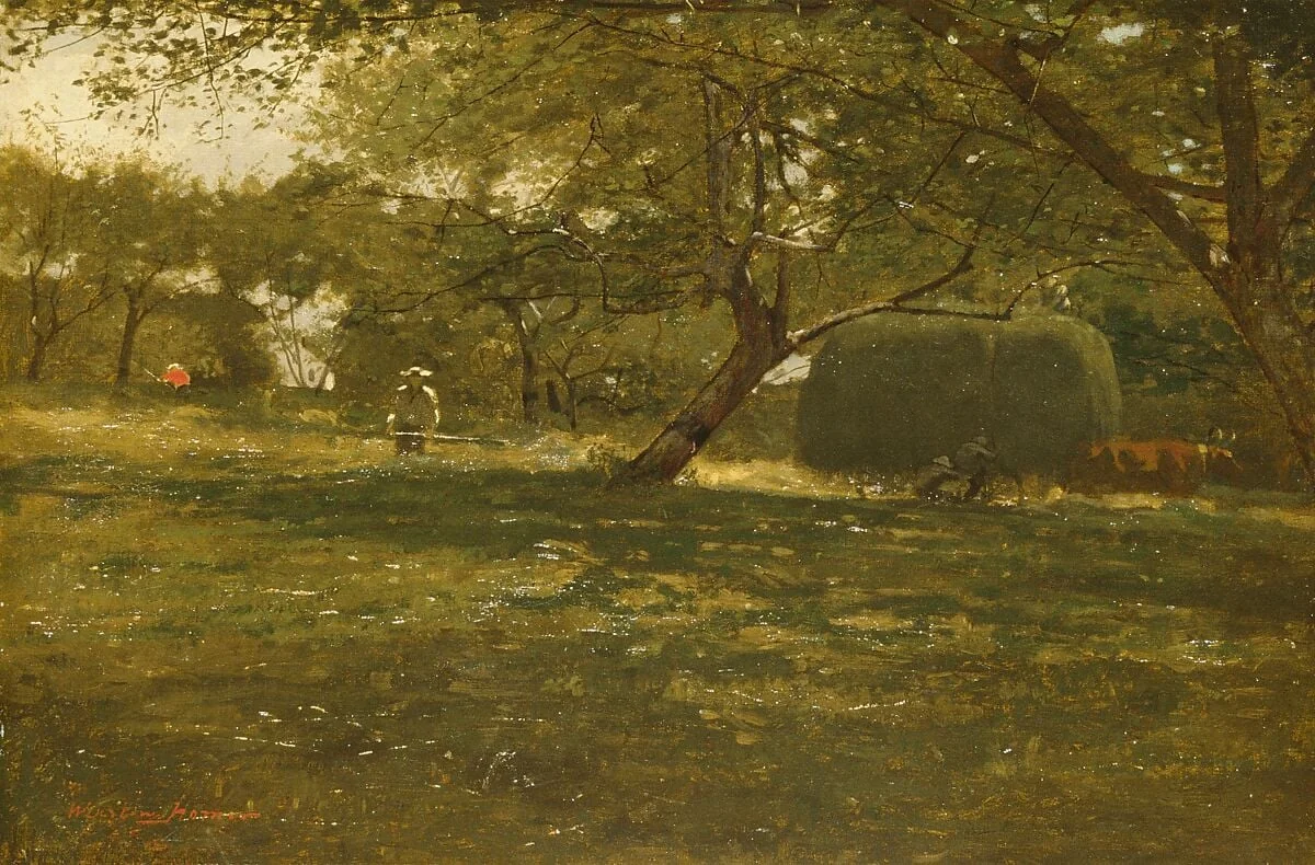 Harvest Scene, detail