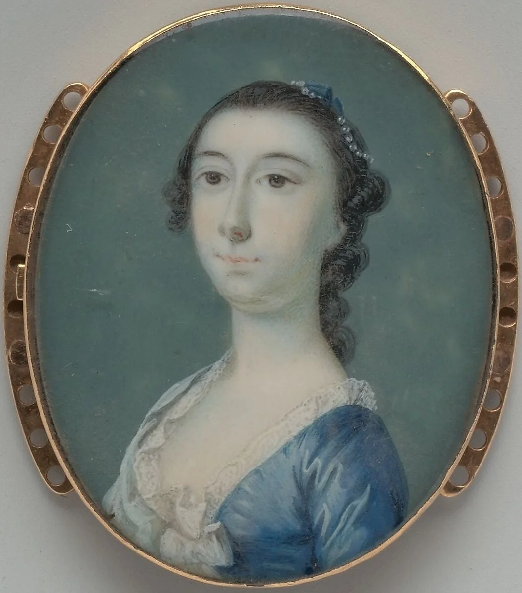 Mrs. Jacob Motte (Rebecca Brewton), detail