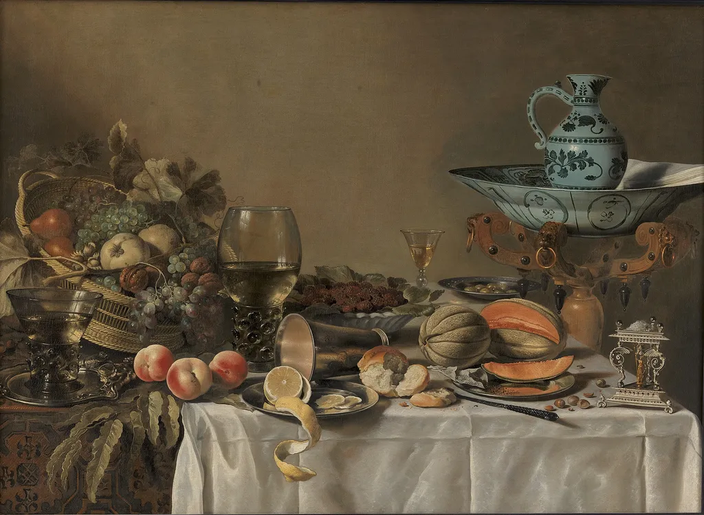 Still Life, by Pieter Claesz, oil