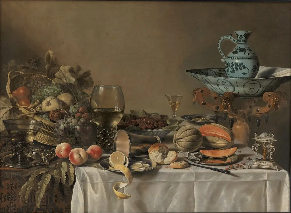 Still Life, by Pieter Claesz, oil