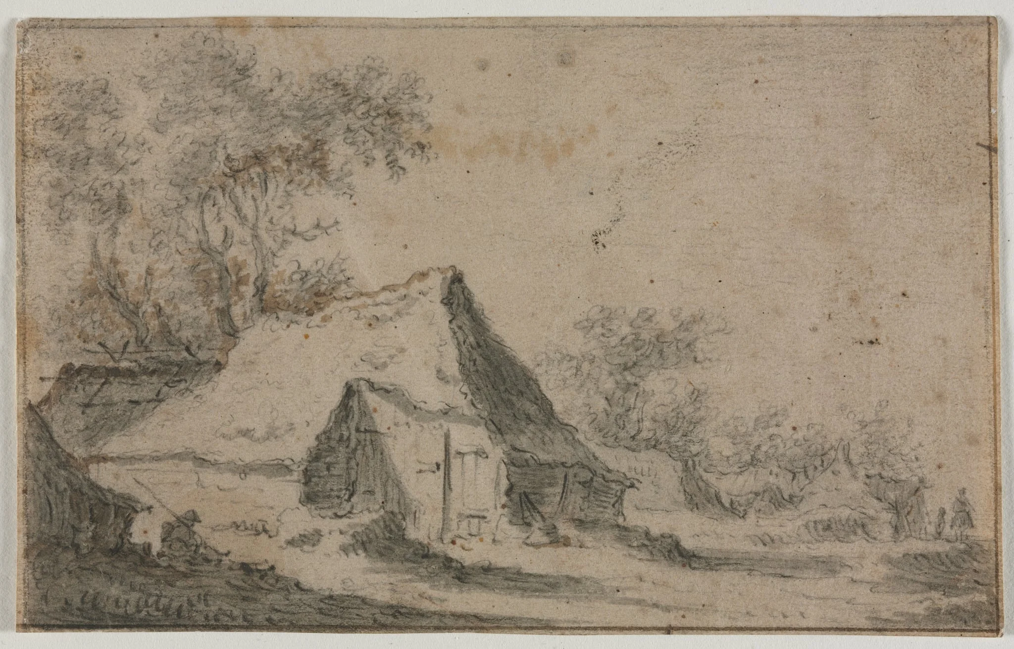The Little Hamlet, detail