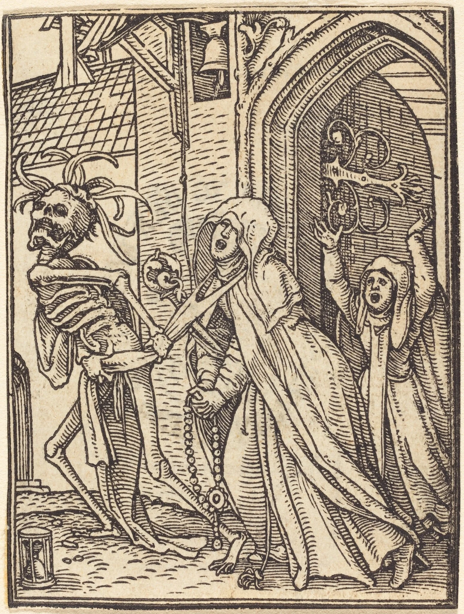 The Abbess, detail