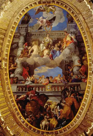 Triumph of Venice, by Paolo Veronese, oil