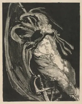 Standard Bearer, by Henri de Groux, 1893