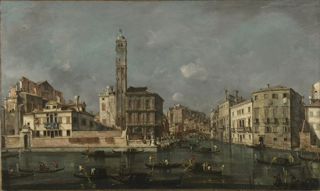 Canal Grande bei San Geremia, detail