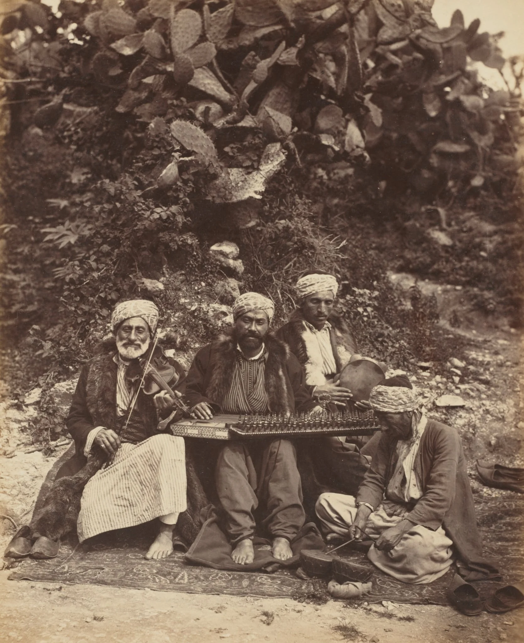 Arab Musicians, detail