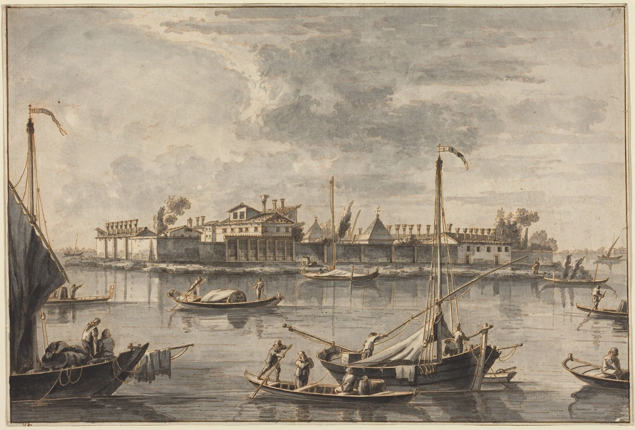 Isola del Lazaretto Nuovo, detail
