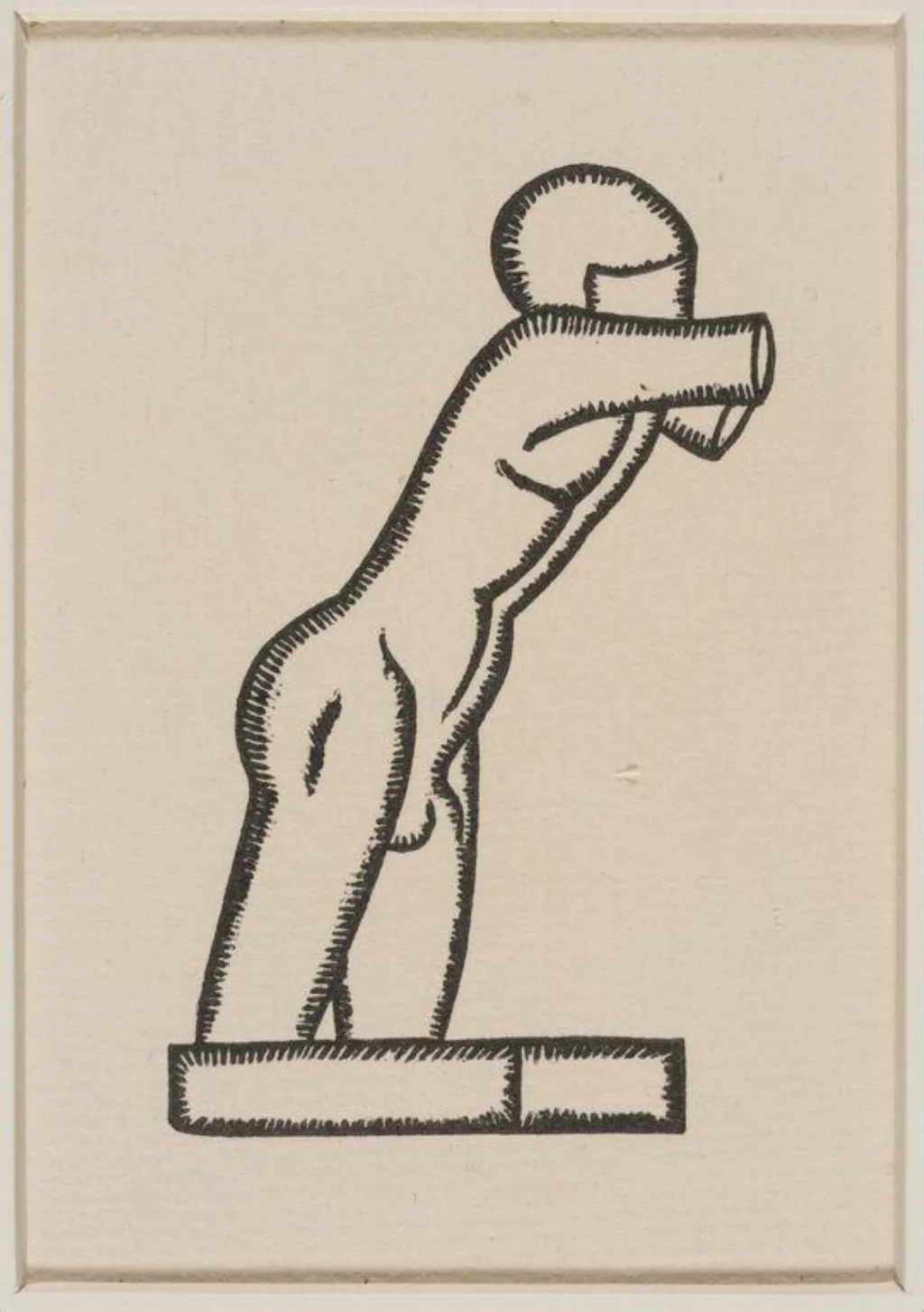 Sculpture, by Eric Gill, 1921