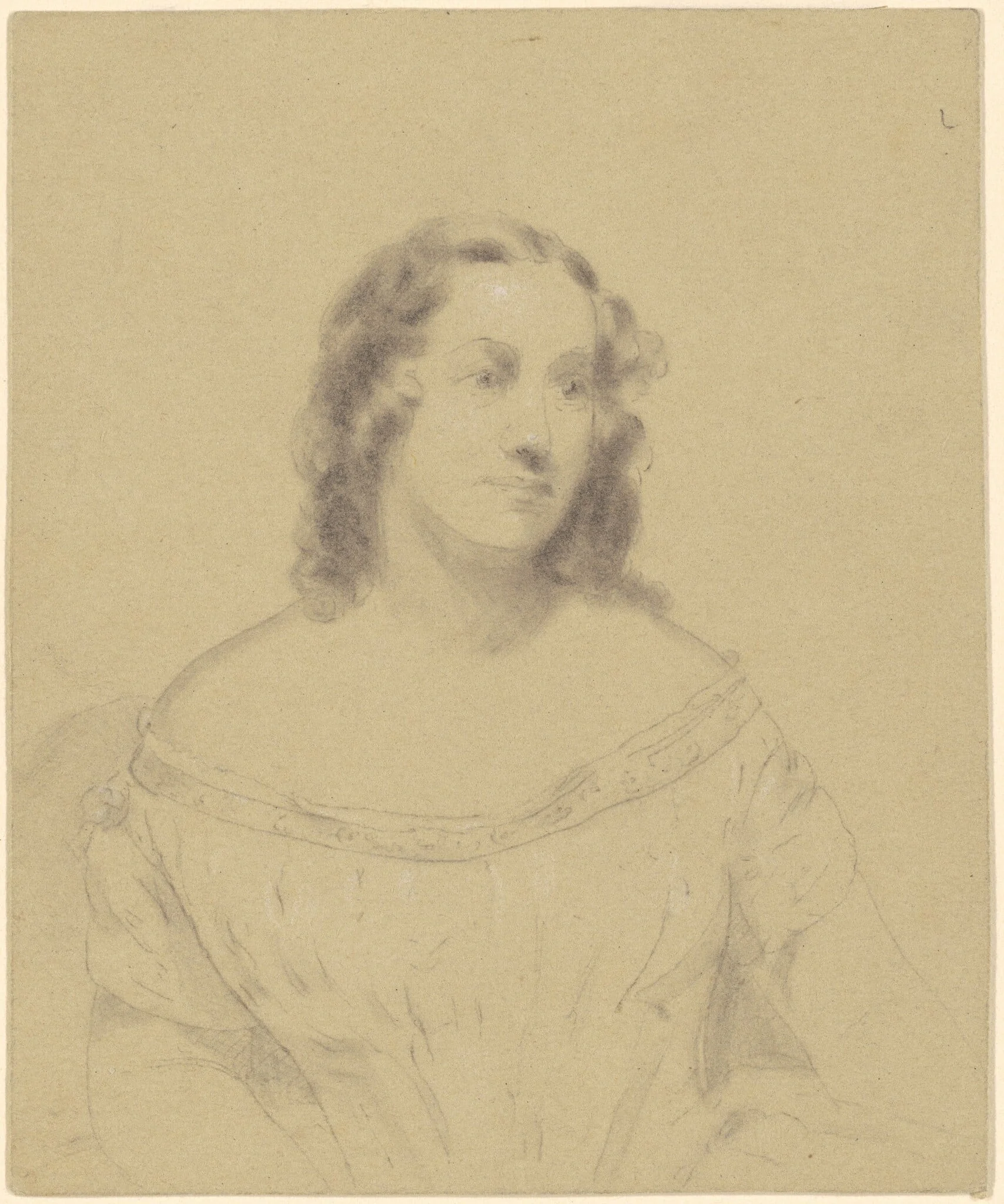 Mrs. Sylvanus D. Lewis (Estelle Anna Blanche Robinson), detail