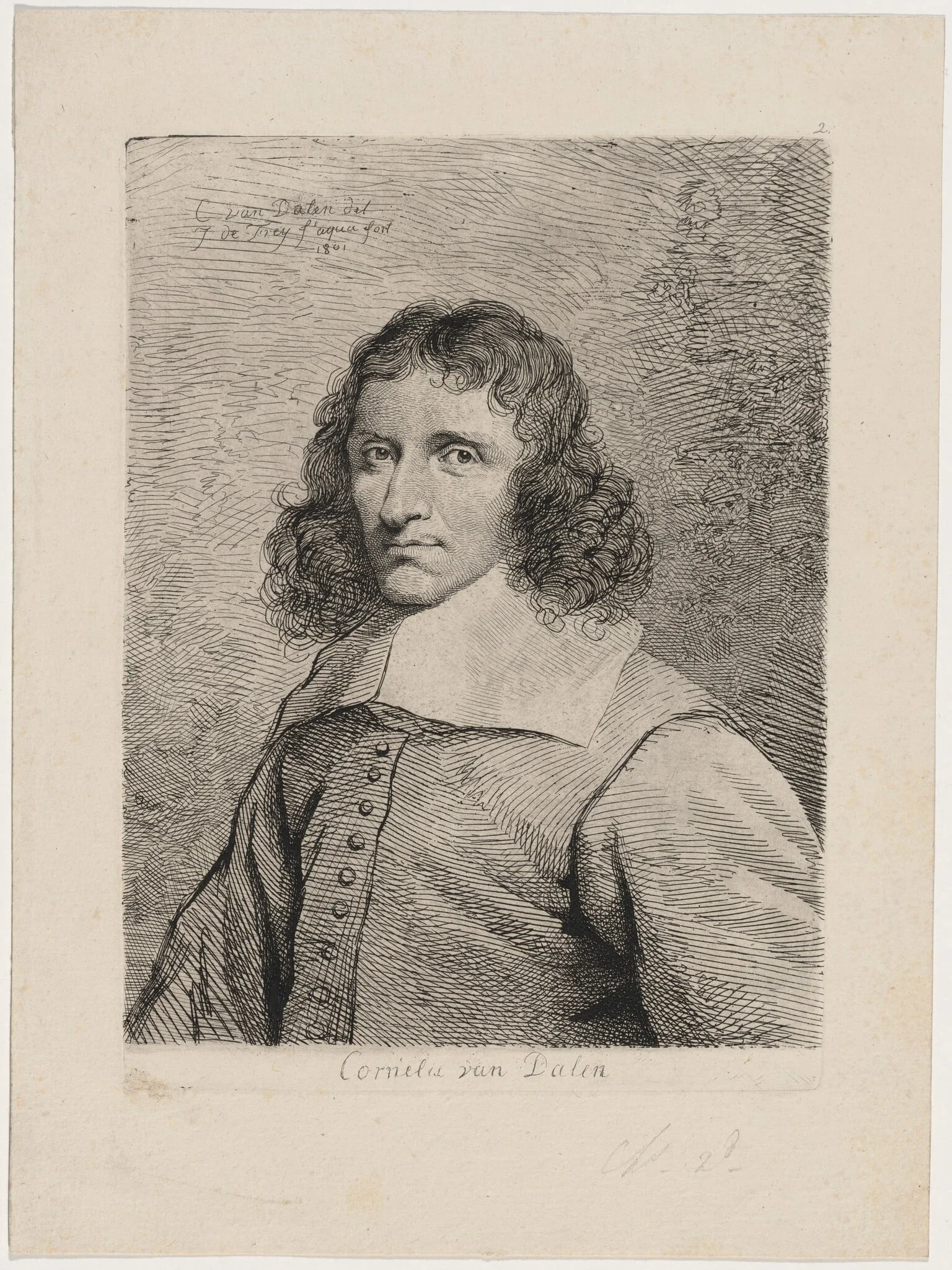 Cornelius van Dalen, detail