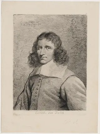 Cornelius van Dalen, by Johannes Pieter de Frey, ink, 1801