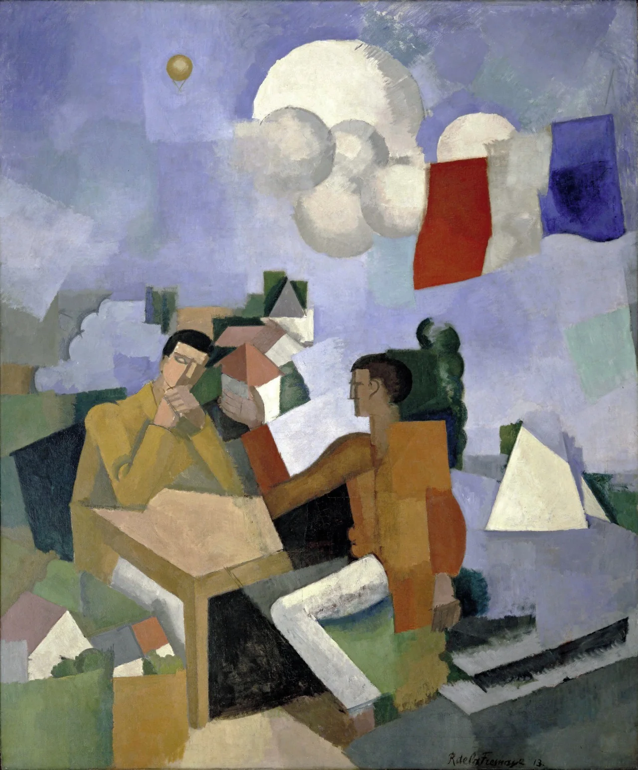Conquest of the Air, detail