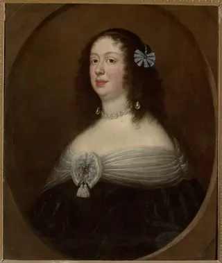 Portrait of princess Anna de Medici, by Justus Sustermans, oil, 1647