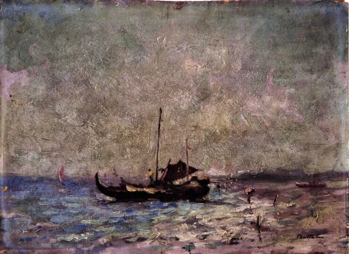 Peisaj marin, detail