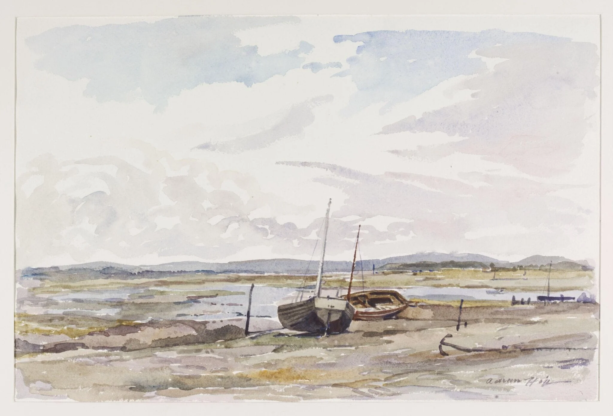 The Creek, West Wittering, detail