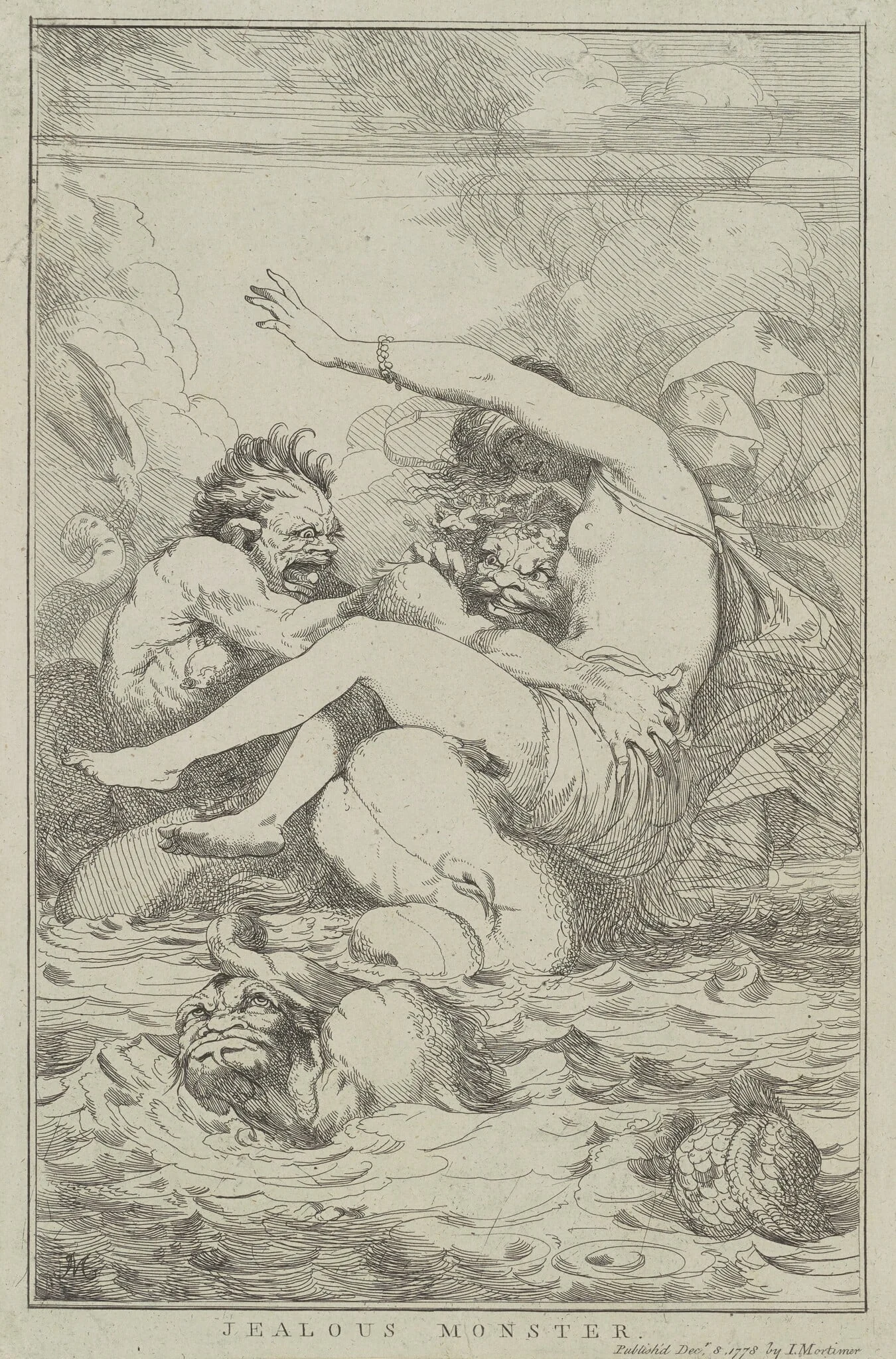 Jealous Monster, detail
