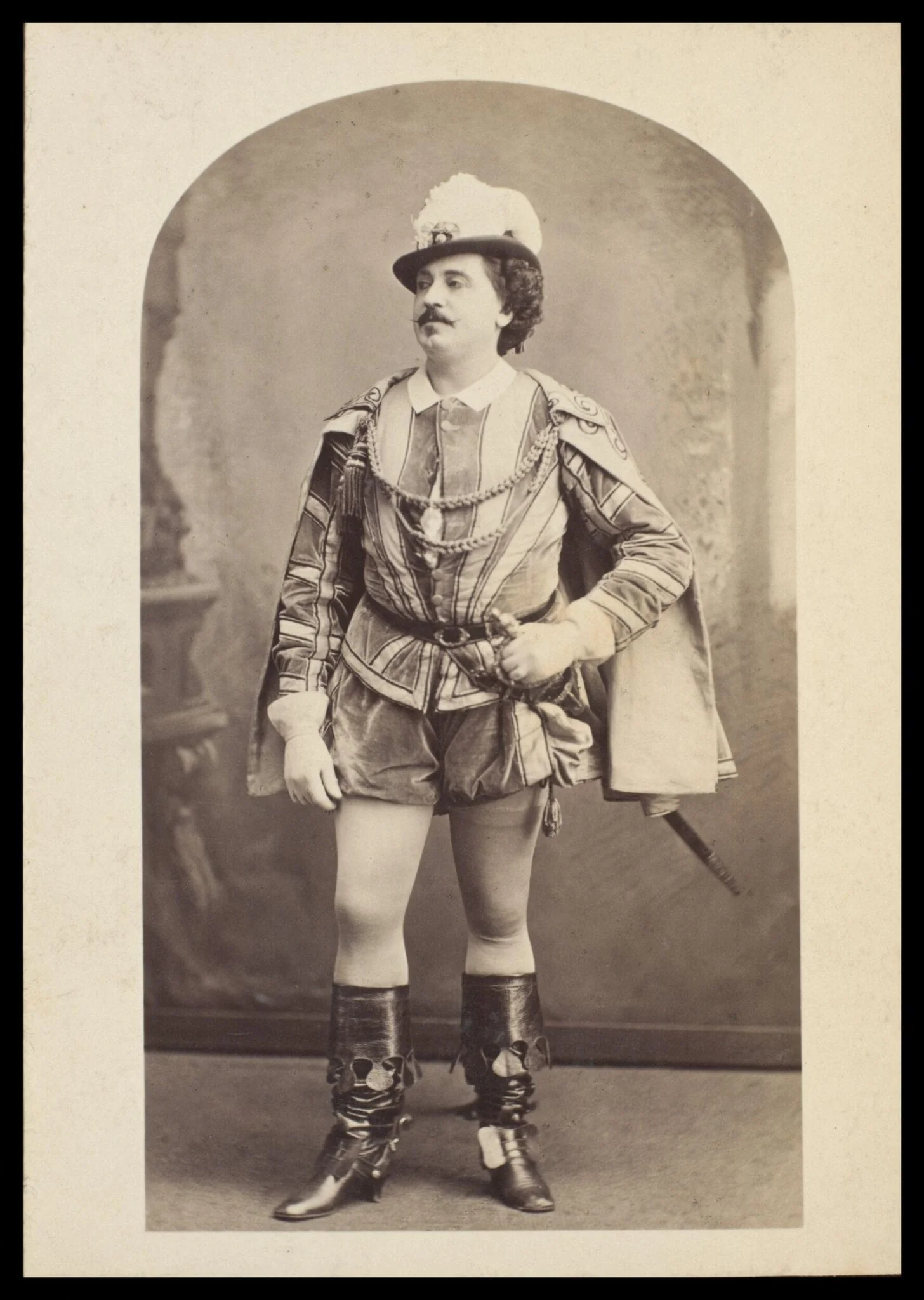 Guy Little Theatrical Photograph, detail