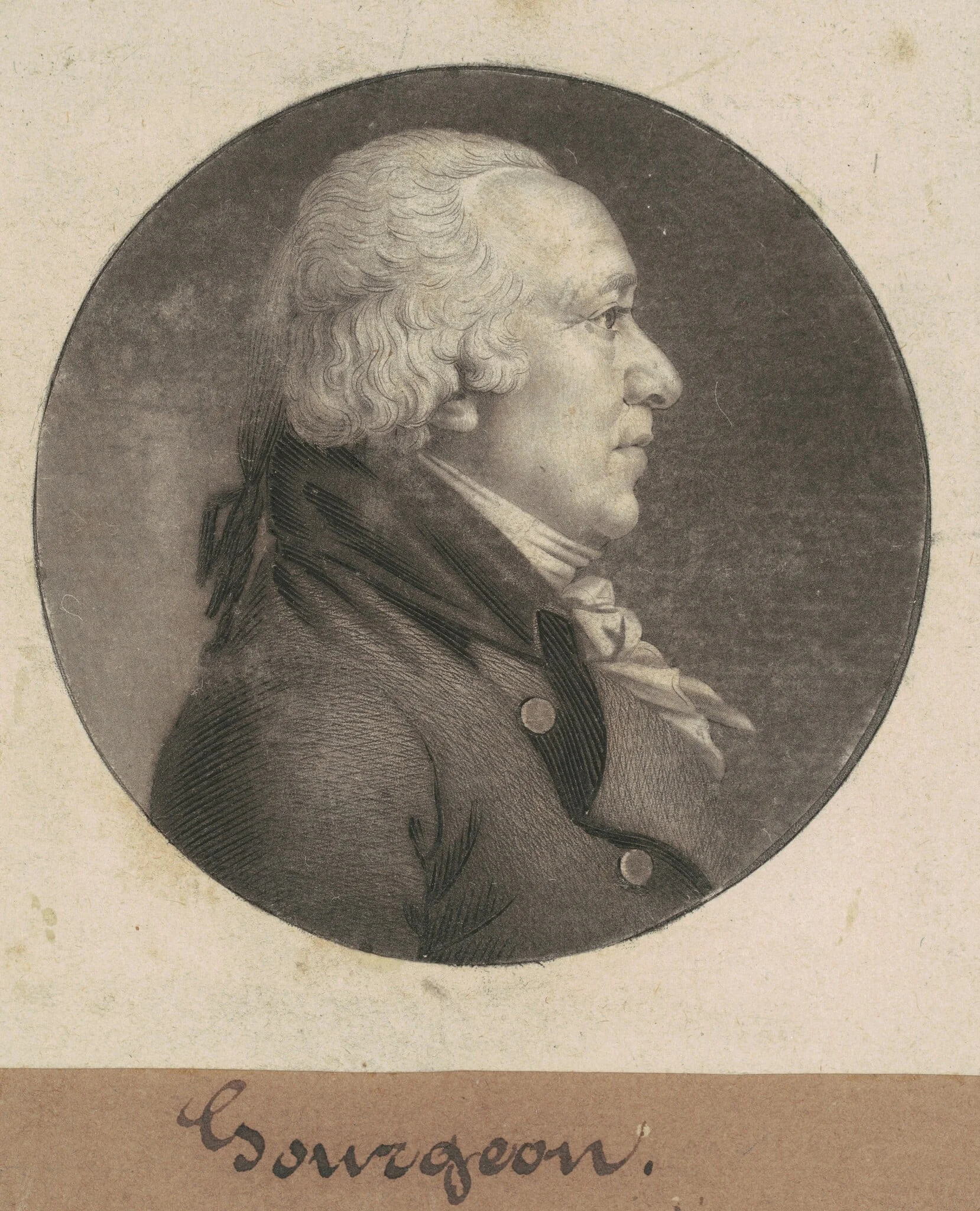 Gourgeon, detail