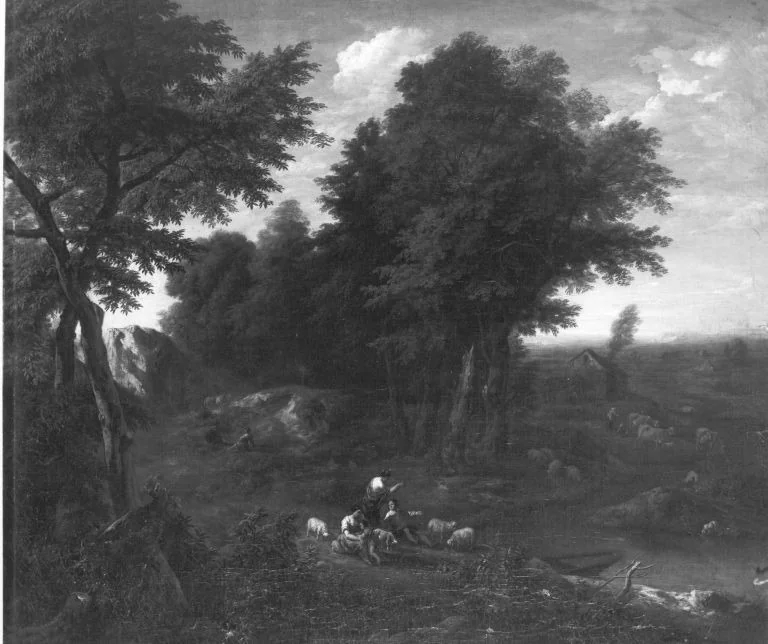 Waldlandschaft, detail