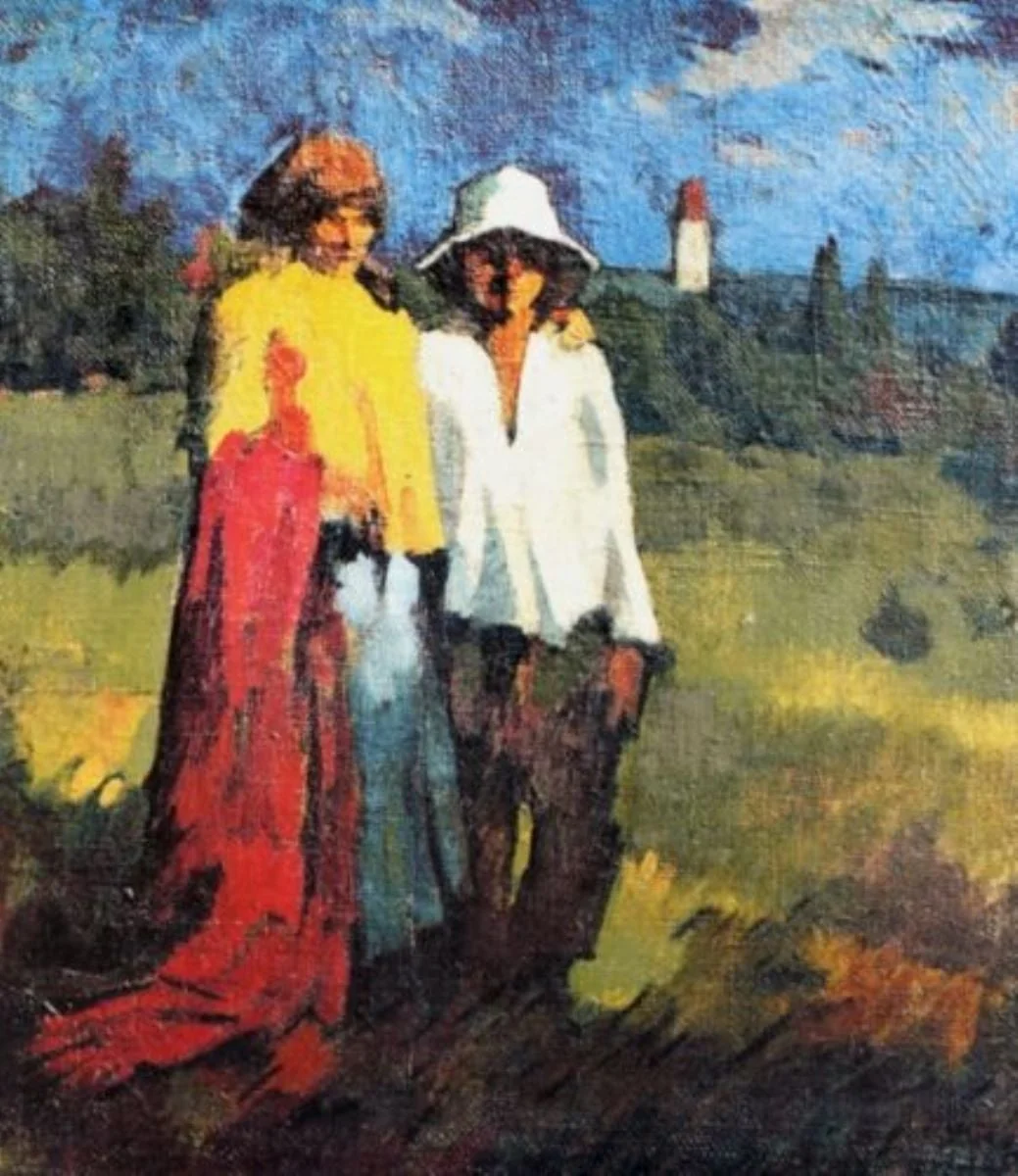 Doi țigani, detail