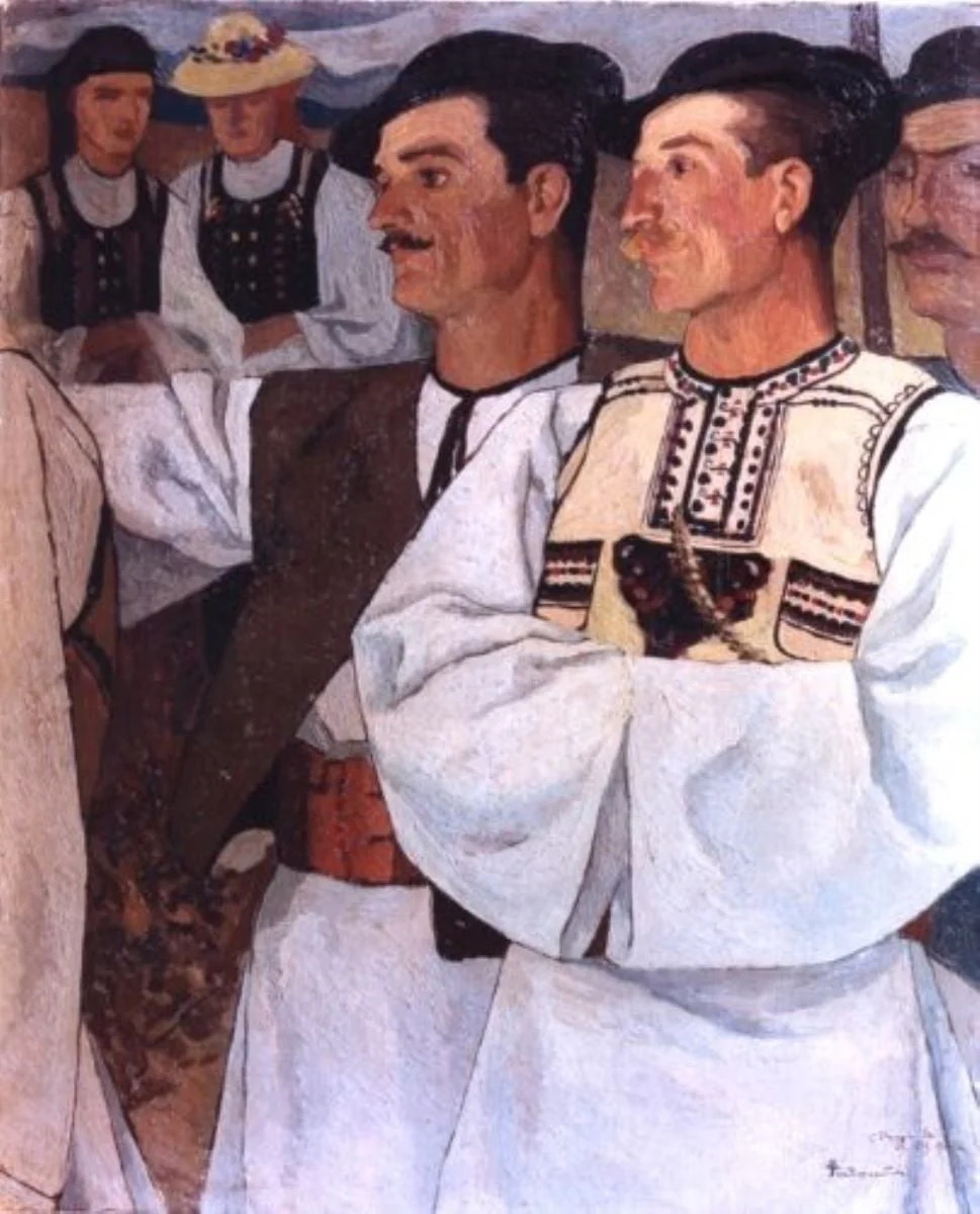 Țărani din Abrud, detail