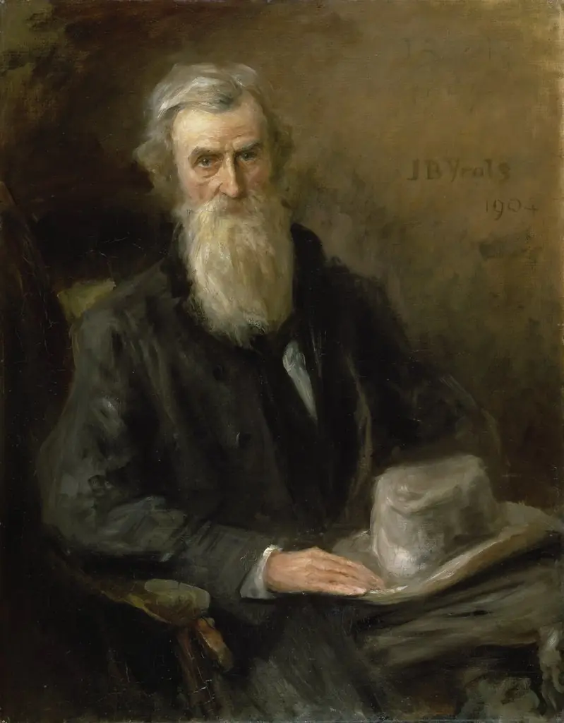Portrait of John O'Leary (1830-1907), Nationalist and Journalist, by John Butler Yeats, oil, 1904