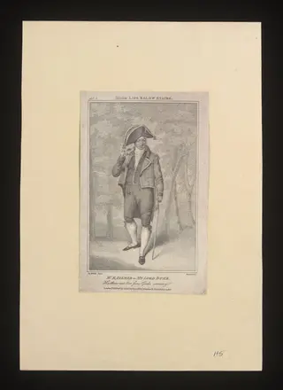 Mr Robert Palmer as My Lord Duke, by Samuel De Wilde, 1805