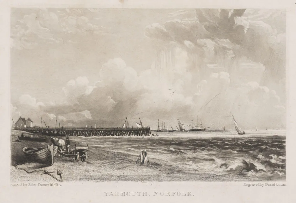 YARMOUTH, NORFOLK, by John Constable