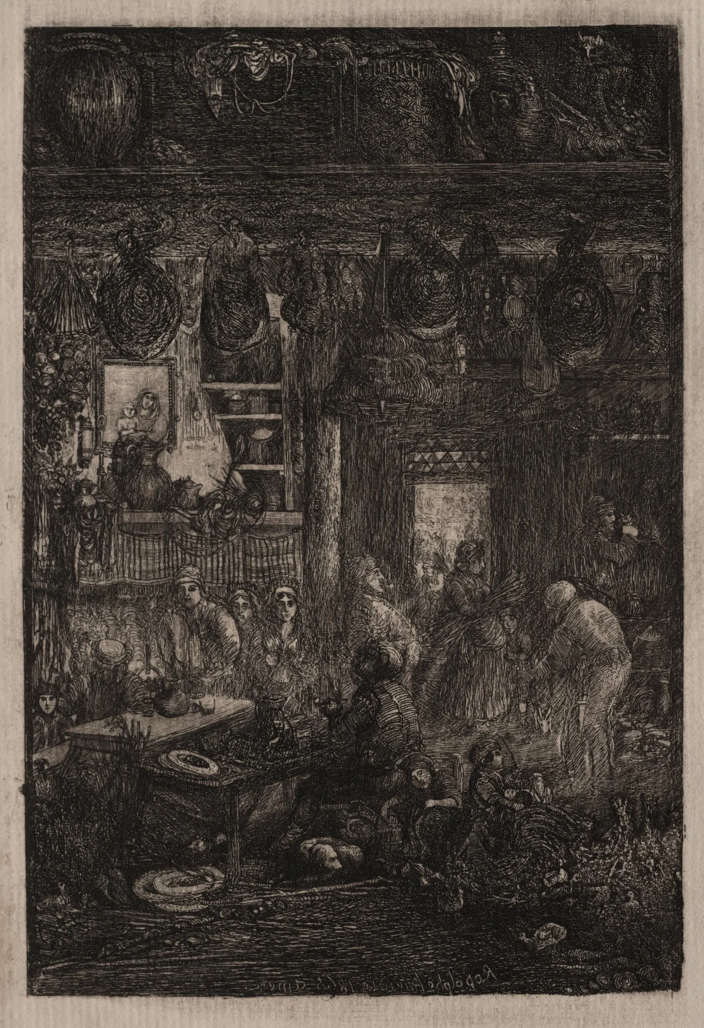Moldavian Interior, detail