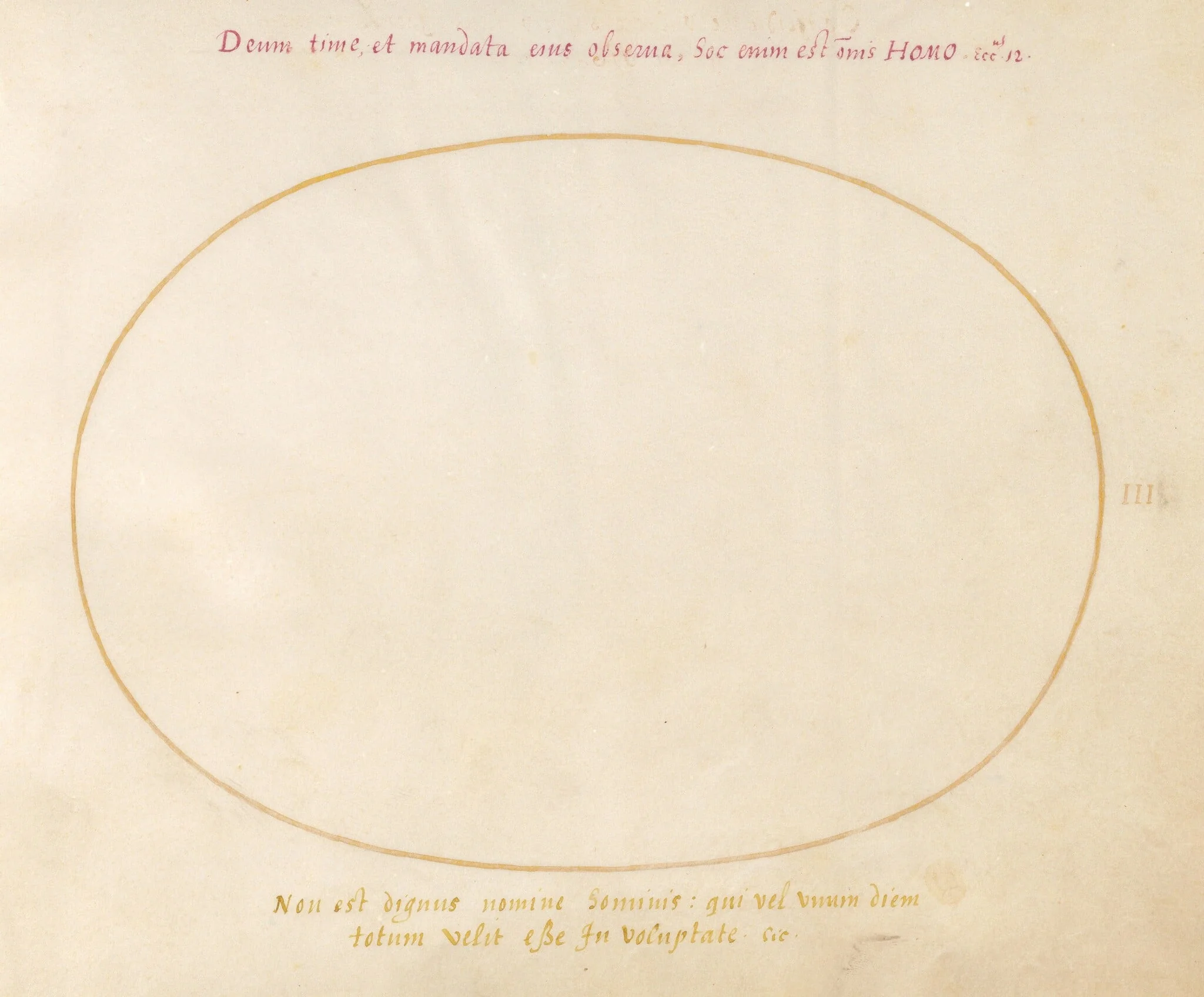Plate 3: Empty Oval, detail
