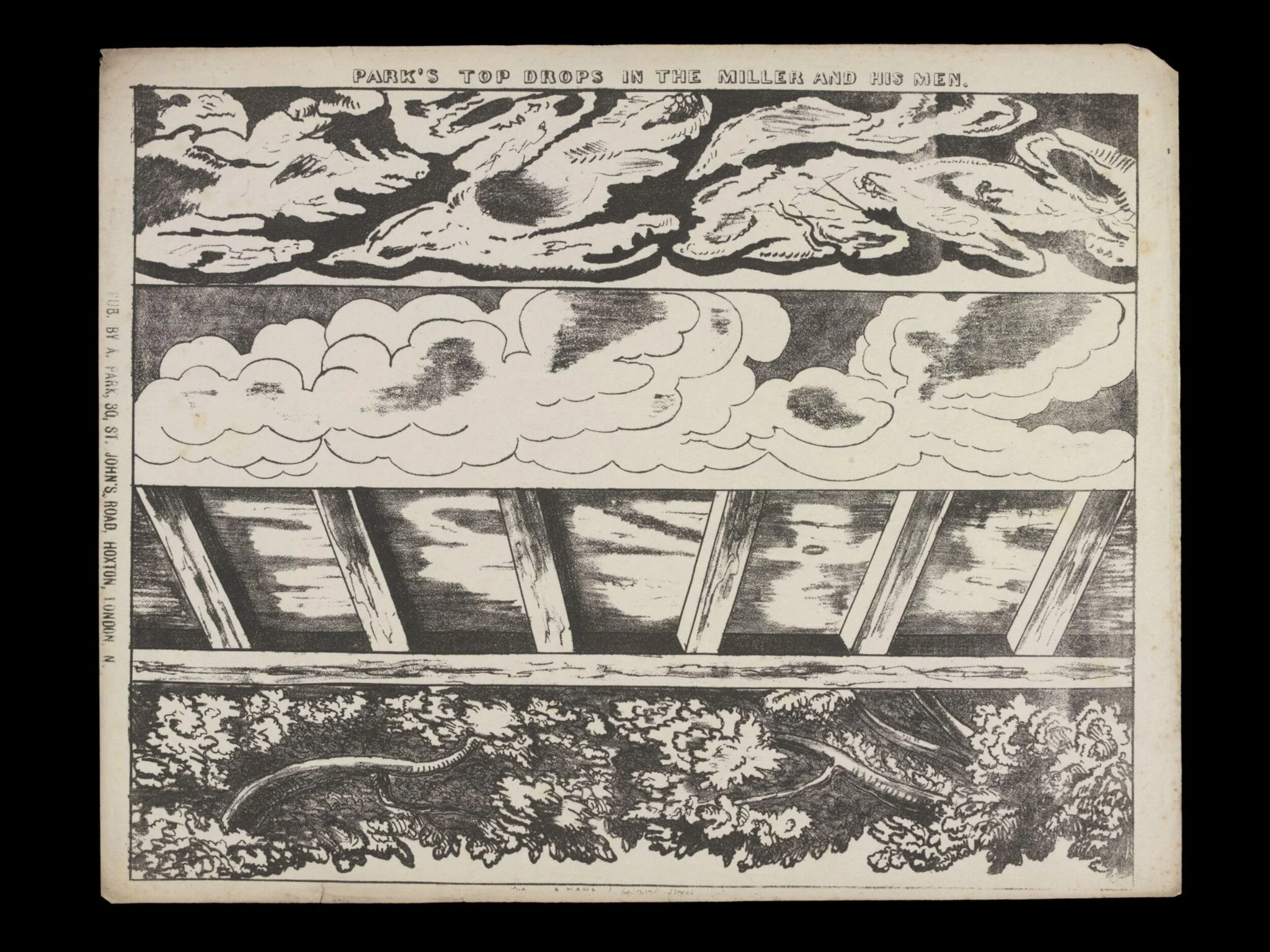 H Beard Print Collection, detail