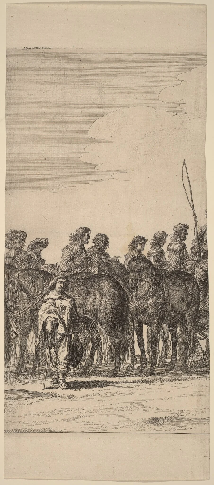 Entry of Marie de Medici into Amsterdam [plate 5 of 6], detail
