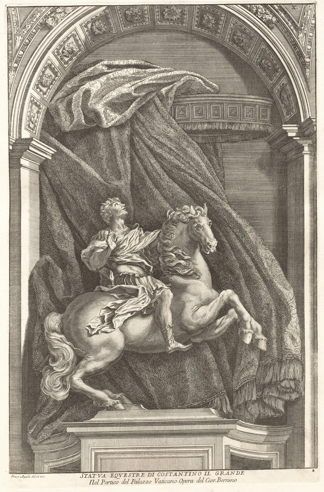 Statue of Constantine, detail