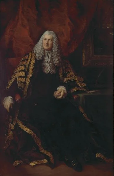 The Rt Hon. Charles Wolfran Cornewall, detail