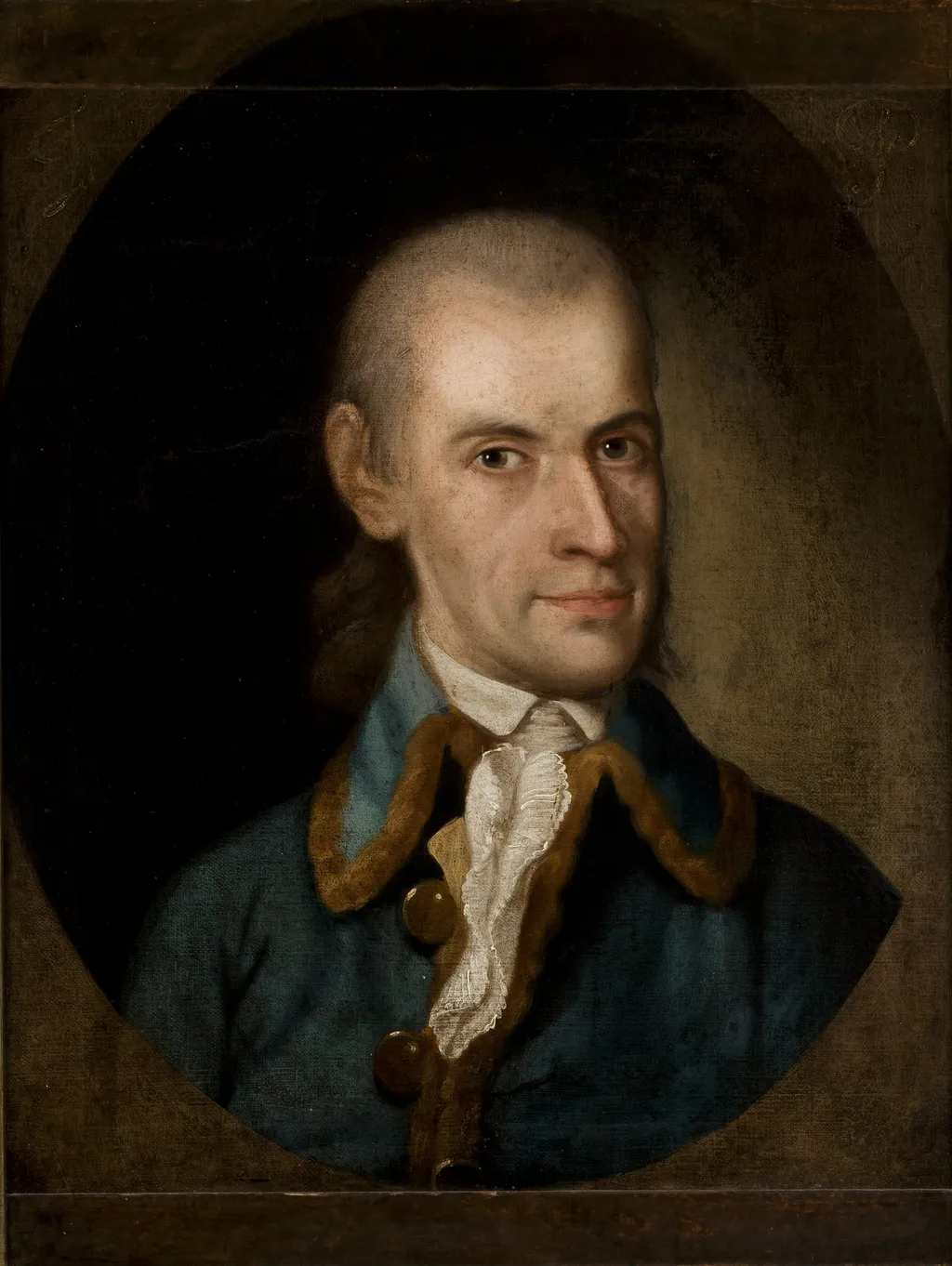 Portrait of Jacek Przybylski, by Michał Stachowicz, oil, 1798
