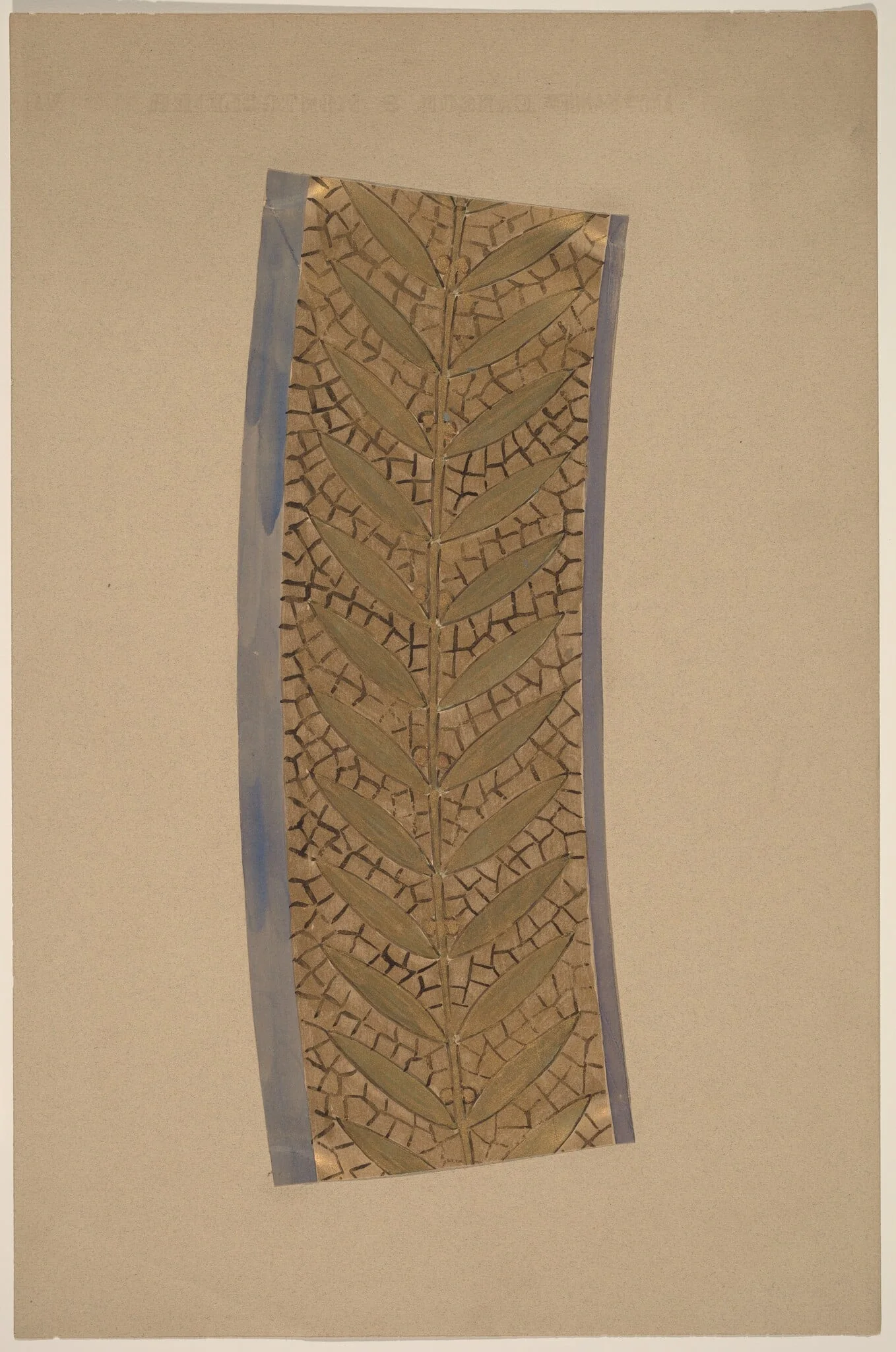 Study for a Border Design, detail