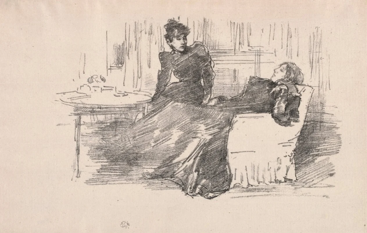 The Sisters, detail