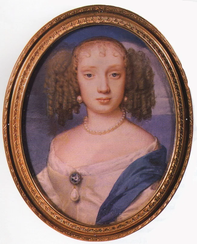 Henrietta, księżna Orleanu, detail