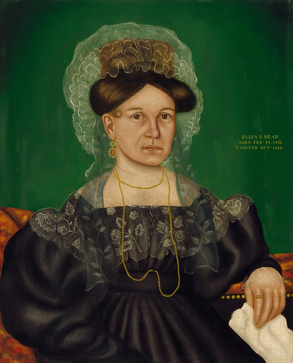 Eliza R. Read, by Royall Brewster Smith, oil, 1833