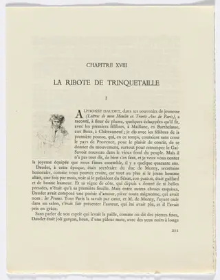 Frédéric Mistral: Mémoires et Recits by Frédéric Mistral: man (page 211), by Auguste Brouet, 1937