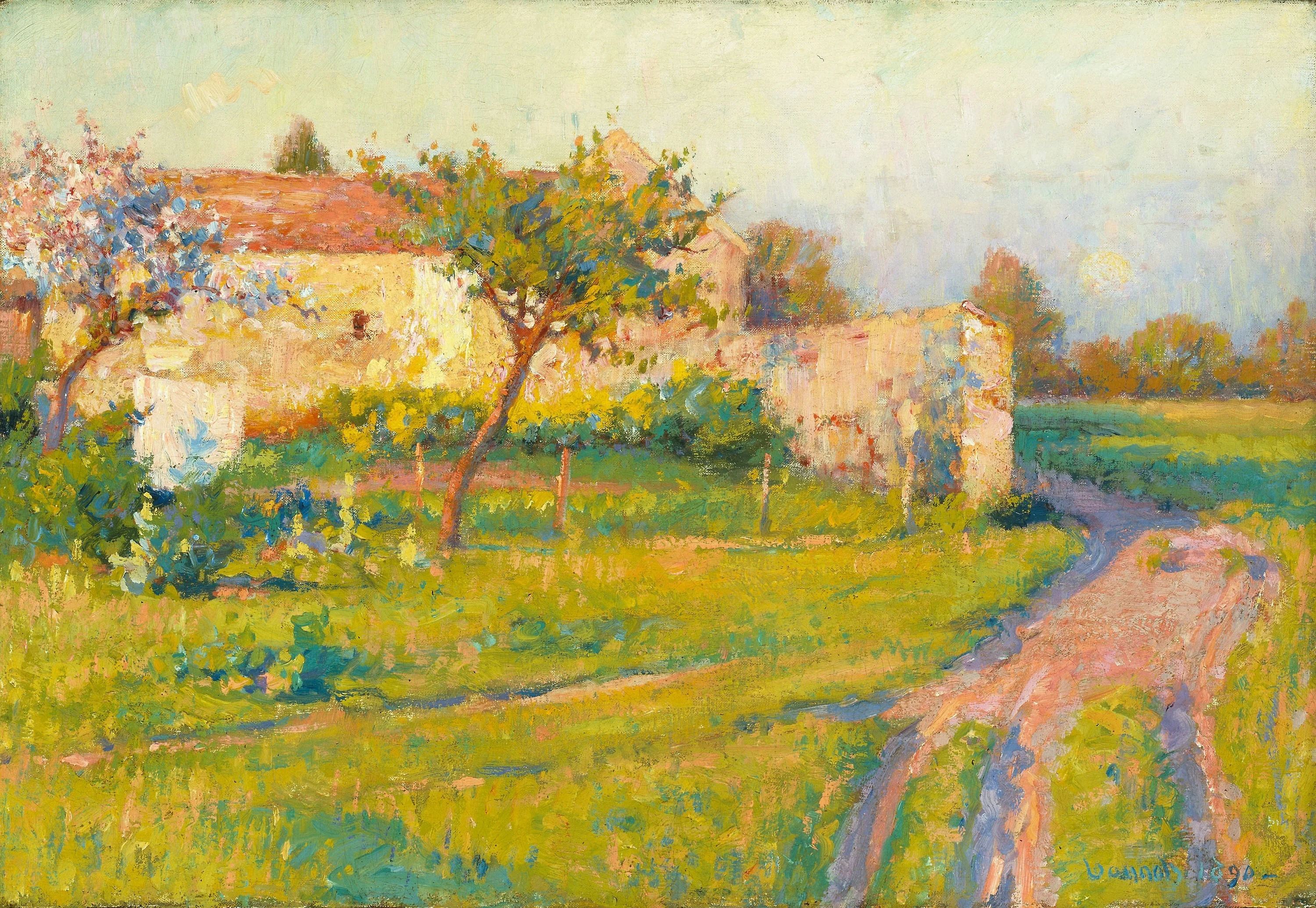 Spring in France, detail