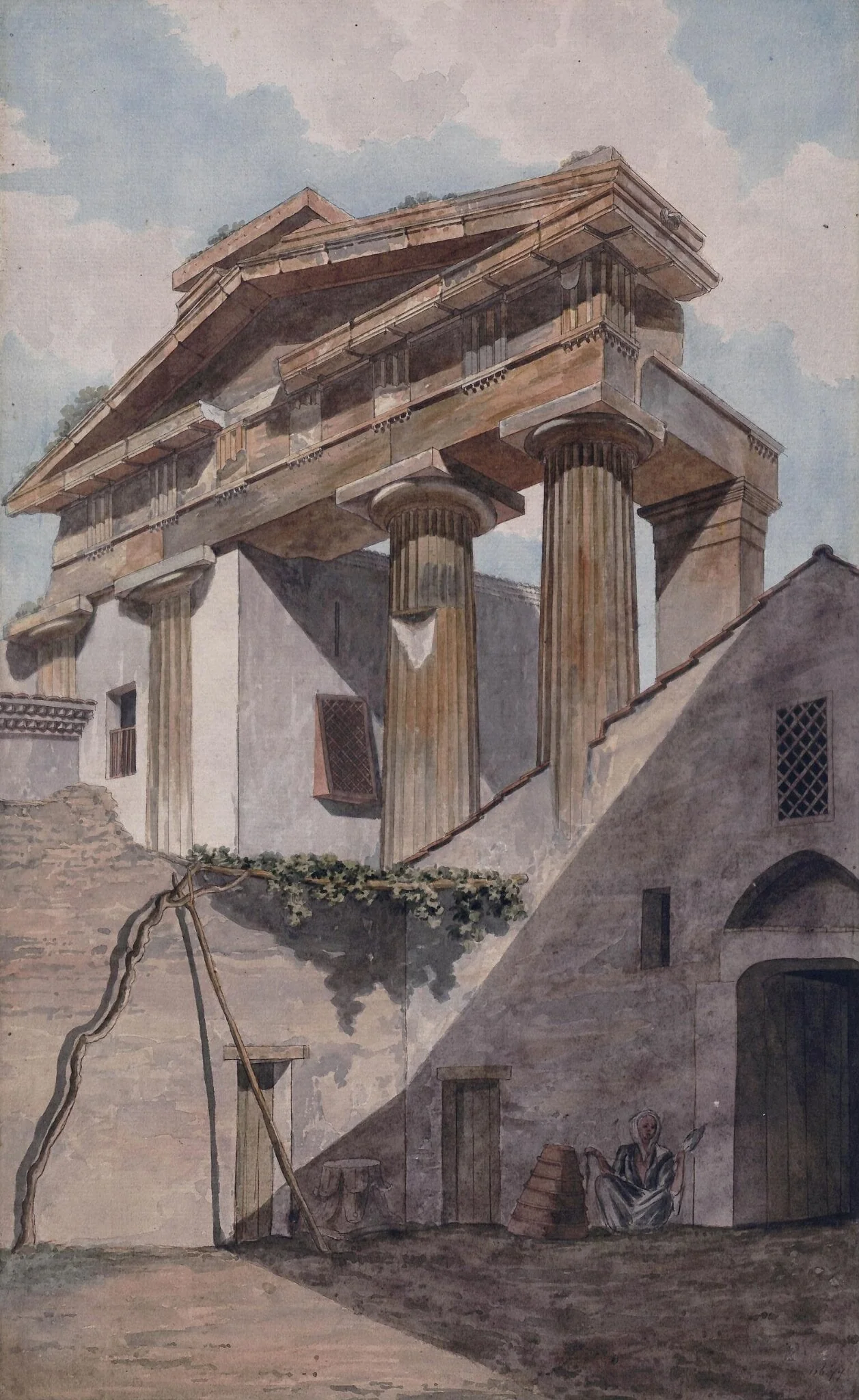 Gate of the Oil Market, Athens, detail