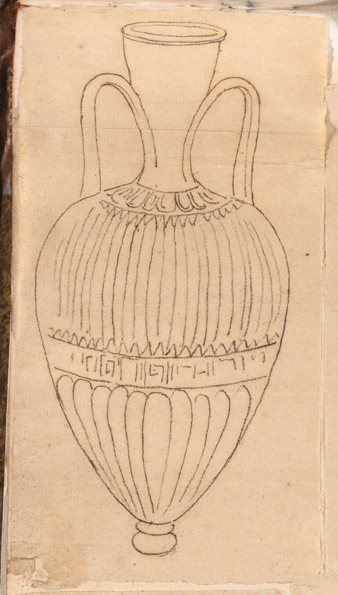 Double-Handled Vase, detail