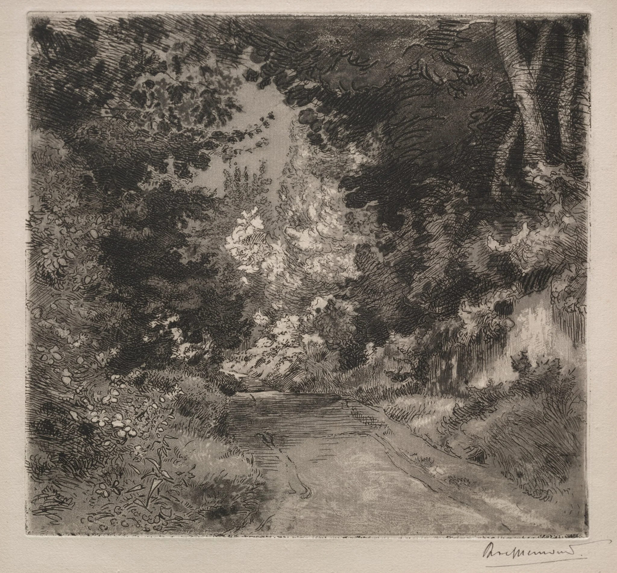 Road to Sèvres, detail