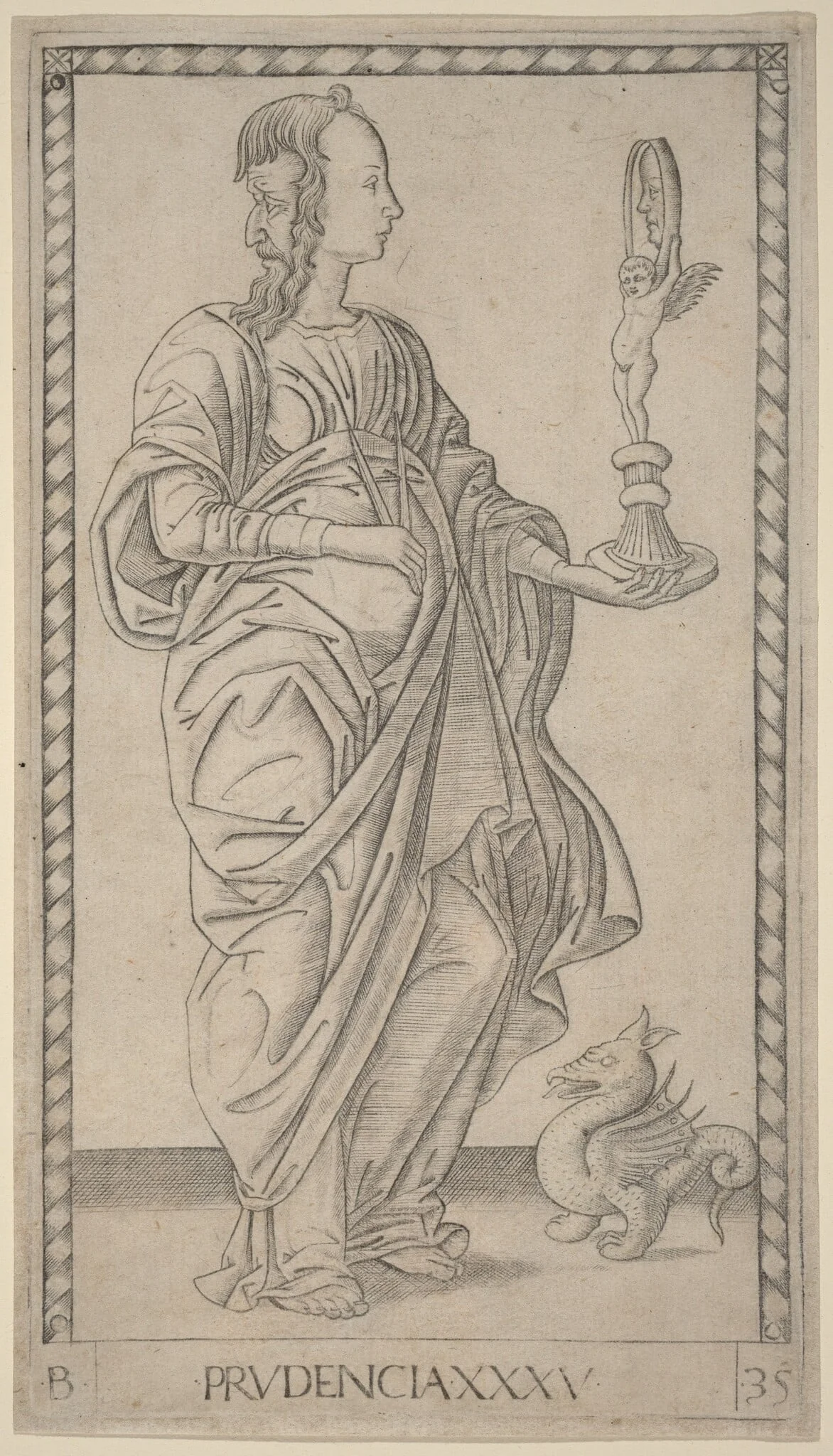 Prudencia (Prudence), detail