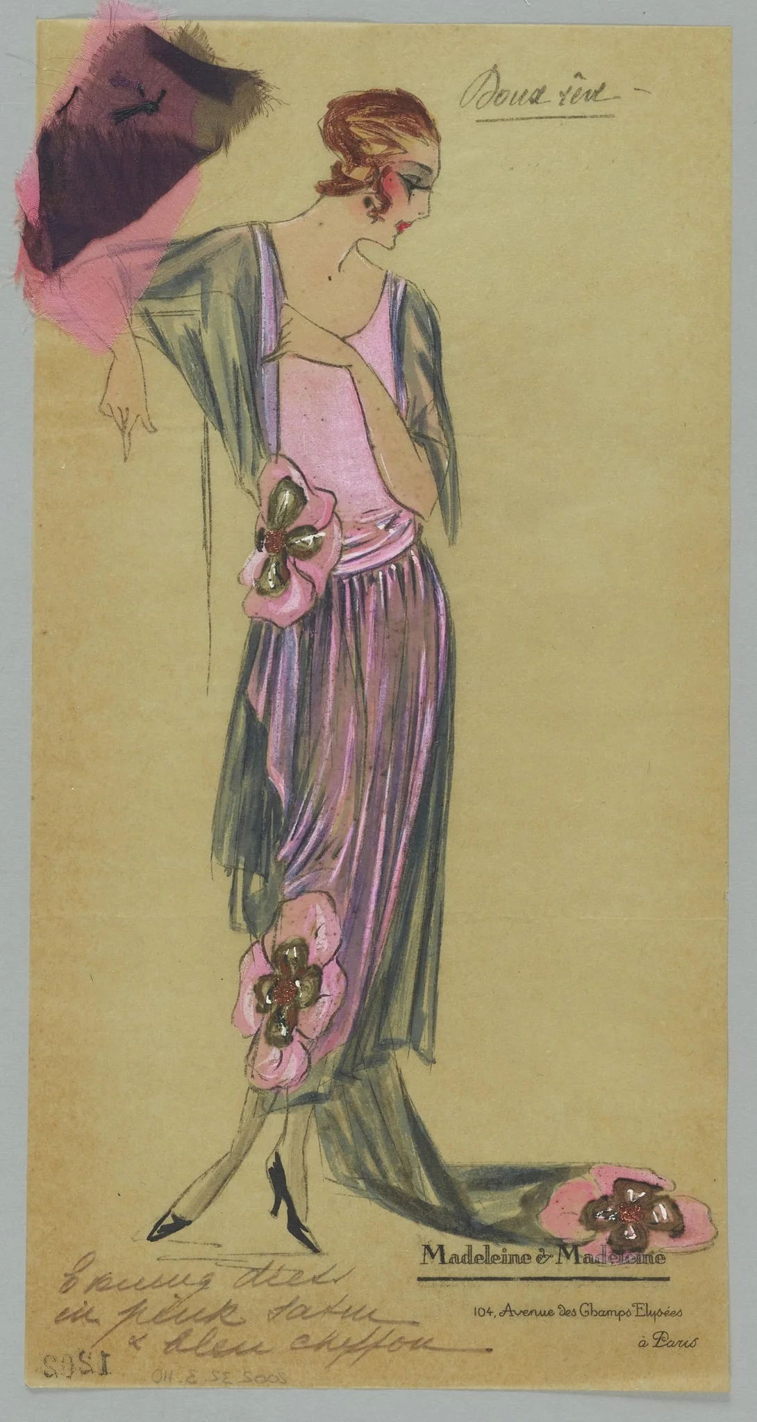 Doux rêve, detail