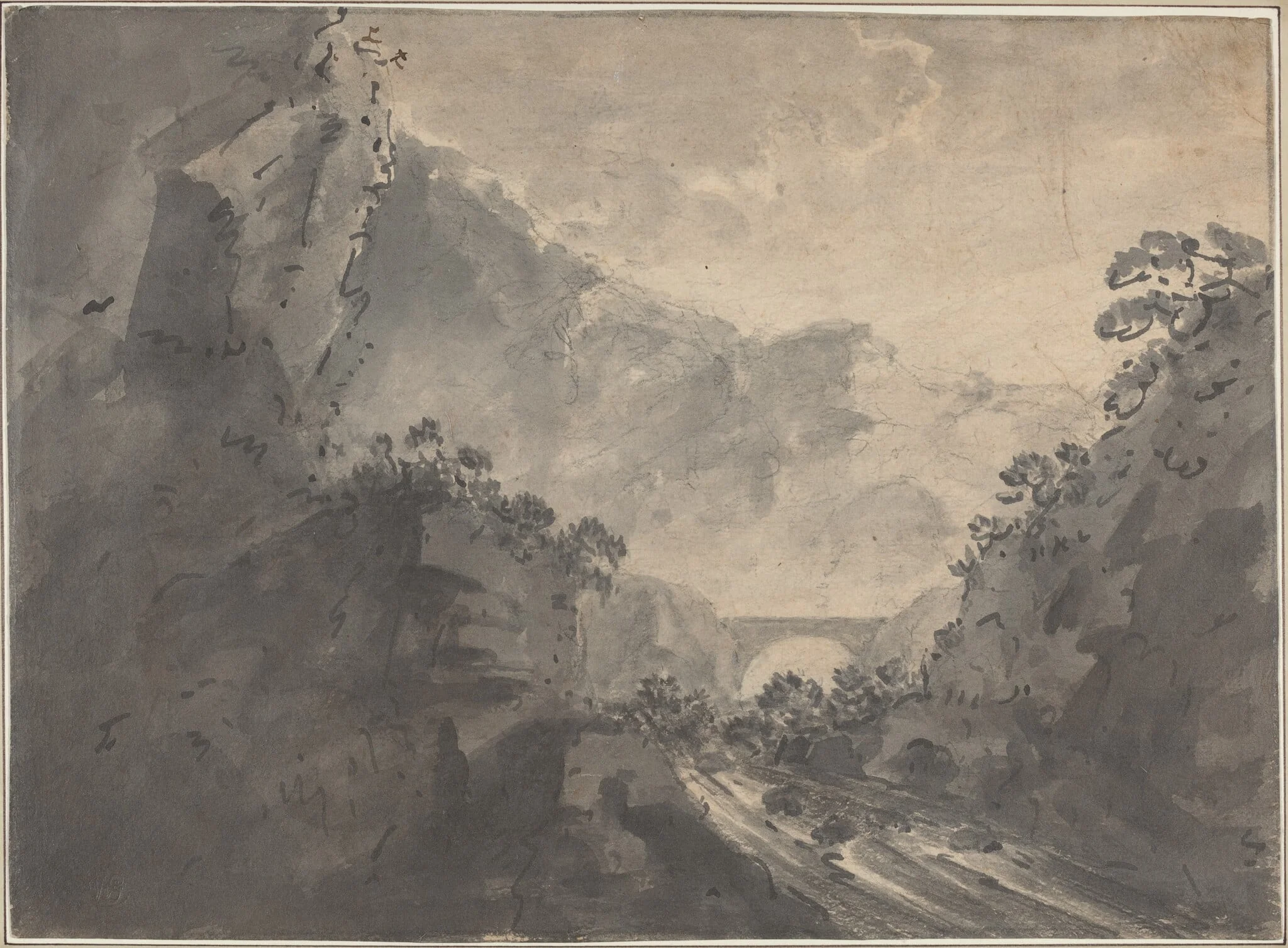 A Picturesque Landscape, detail